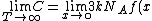 \lim_{T\to\infty}C = \lim_{x\to\0}3kN_Af(x) = 3kN_A